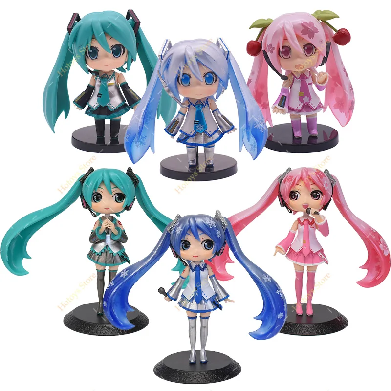 10cm Action Hatsune Miku Figure Q Version Big Eyes Uniform Model Figurine Toys PVC Anime Figure Collect ornaments Christmas Gift
10cm Action Hatsune Miku Figure Q Version Big Eyes Uniform Model Figurine Toys PVC Anime Figure Collect ornaments Christmas Gift