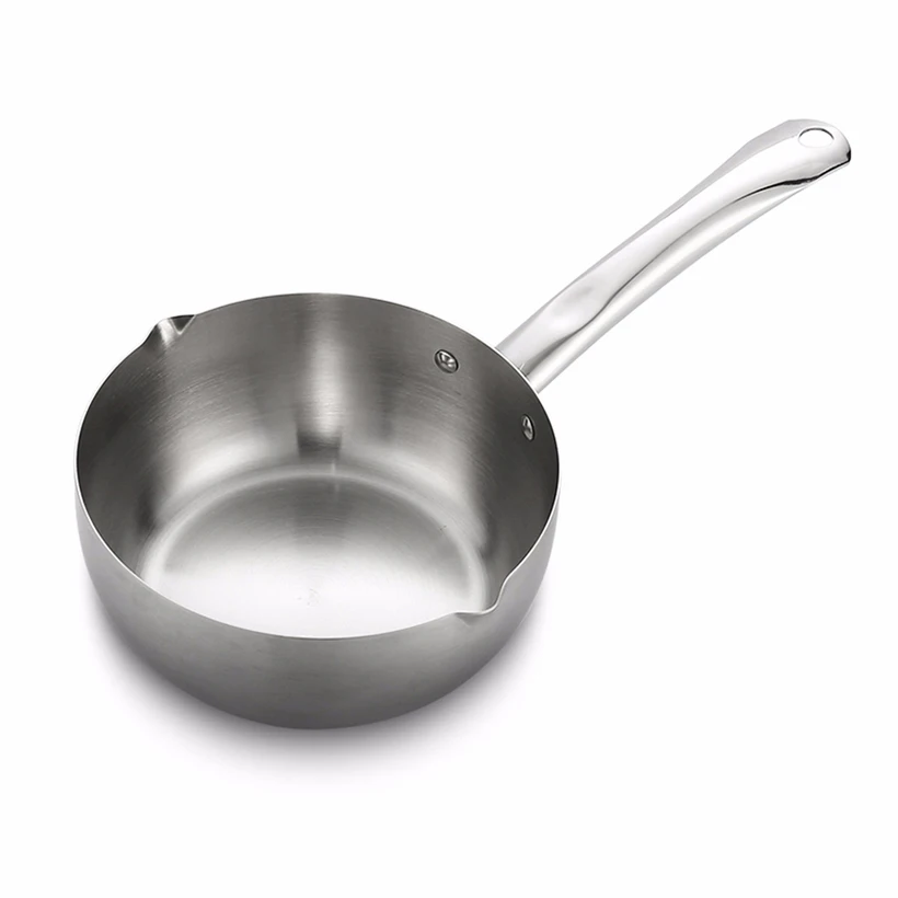 Japanese-style Snow Pan Non-stick Stainless Steel Milk Pot Home Hot Milk Pot Thick Kitchen Butter Instant Noodles Soup Pot
Japanese-style Snow Pan Non-stick Stainless Steel Milk Pot Home Hot Milk Pot Thick Kitchen Butter Instant Noodles Soup Pot
