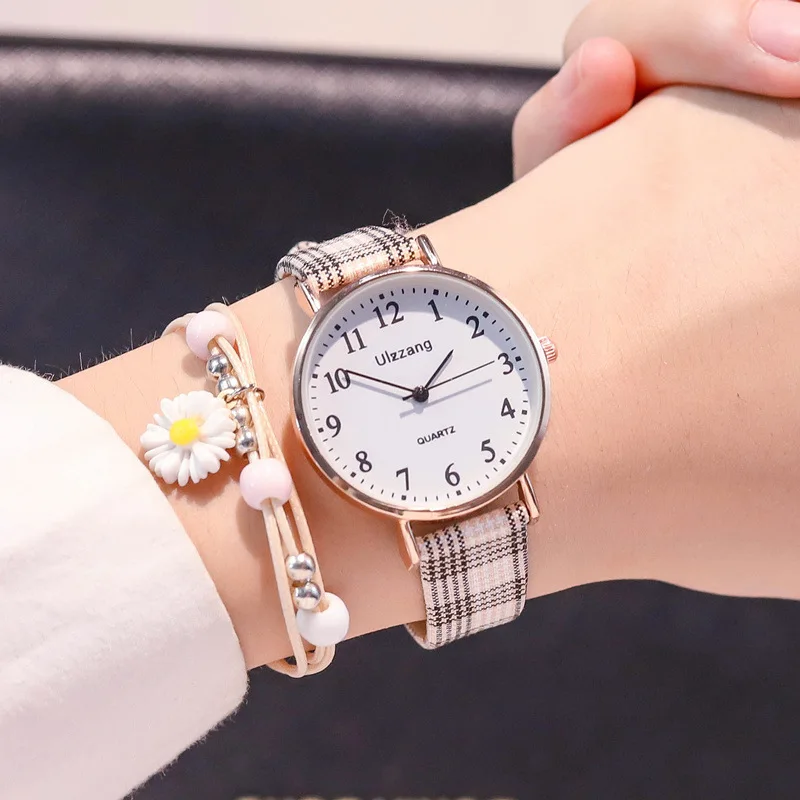 Simple Women Watch Casual Exquisite Stainless Dial Fabric Belt Watches Fashionable Style Quartz Wrist Watch for Ladies
Simple Women Watch Casual Exquisite Stainless Dial Fabric Belt Watches Fashionable Style Quartz Wrist Watch for Ladies