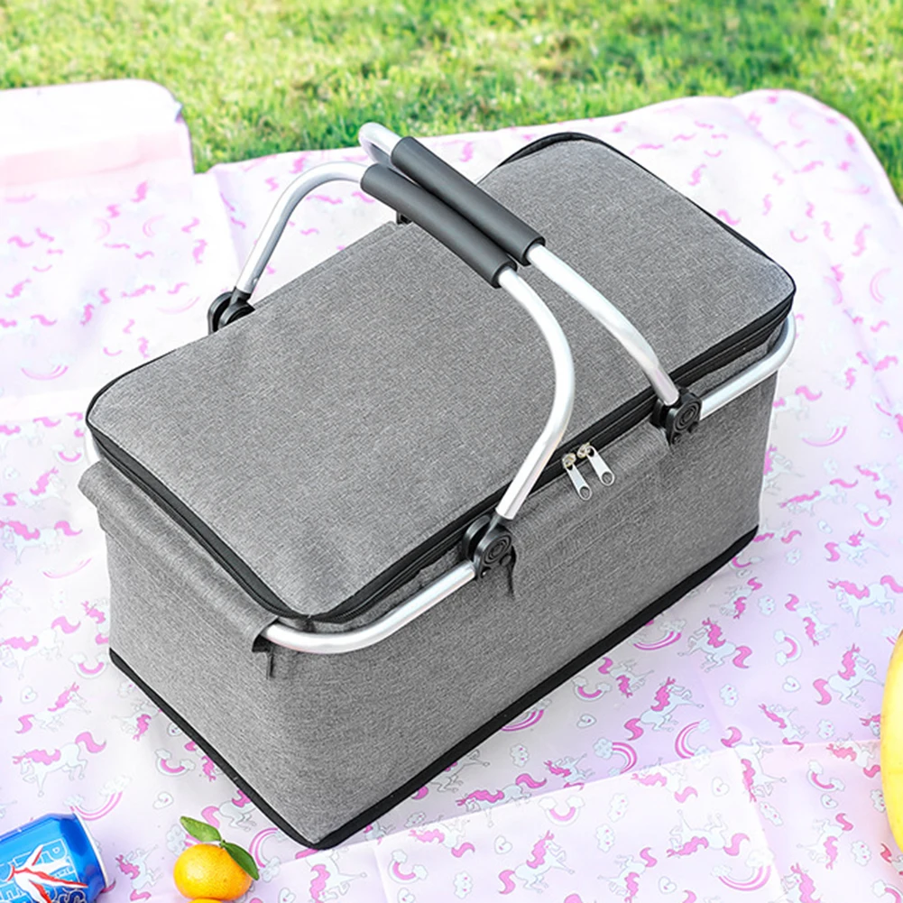 Outdoor Picnic Pouch Basket Large Capacity Folding Travel Large Lunch Bag Large Container Storage Beach Bag
Outdoor Picnic Pouch Basket Large Capacity Folding Travel Large Lunch Bag Large Container Storage Beach Bag