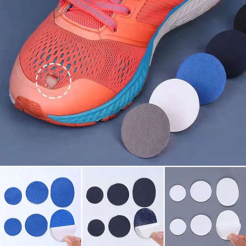6pcs Sneaker Repair Patches Self-adhesive Running Shoes Insole Heel Patch Mesh Lining Torn Hole Sticker Foot Care Tool
6pcs Sneaker Repair Patches Self-adhesive Running Shoes Insole Heel Patch Mesh Lining Torn Hole Sticker Foot Care Tool