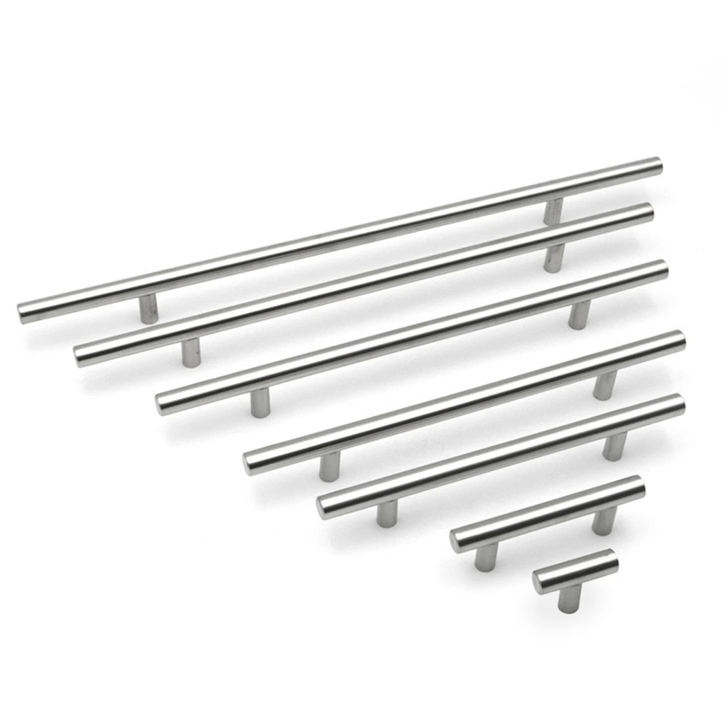 Stainless Steel Silver T-Type Drawer Cabinet Wardrobe Door Pull Handl 2~14Inches Furniture Drawer Pull Hardware Pulls Bar Handle
Stainless Steel Silver T-Type Drawer Cabinet Wardrobe Door Pull Handl 2~14Inches Furniture Drawer Pull Hardware Pulls Bar Handle
