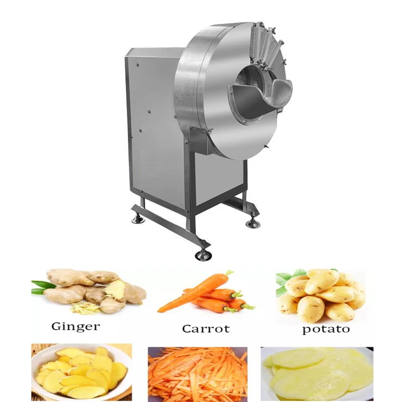 

Multifunctional Vegetable Cutter Banana Ginger Slicer shredding machine Carrot Potato Garlic Slicer Machine