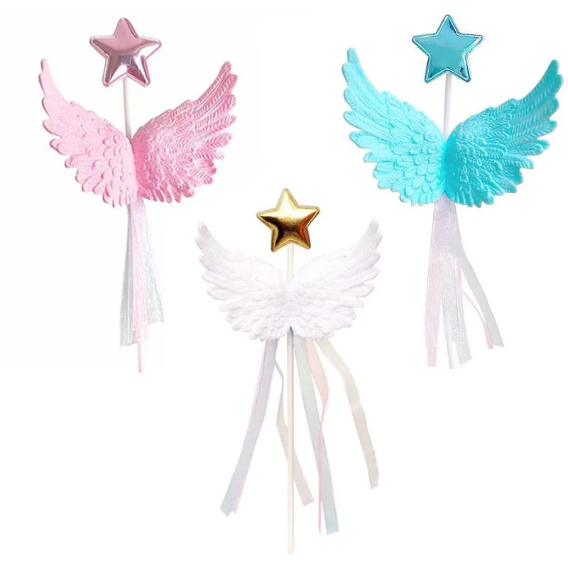Wedding & Engagement Birthday Party Stars Tassel Wings Birthday Cake Decoration Ribbon Baking Angel Decoration Dessert Table
Wedding & Engagement Birthday Party Stars Tassel Wings Birthday Cake Decoration Ribbon Baking Angel Decoration Dessert Table