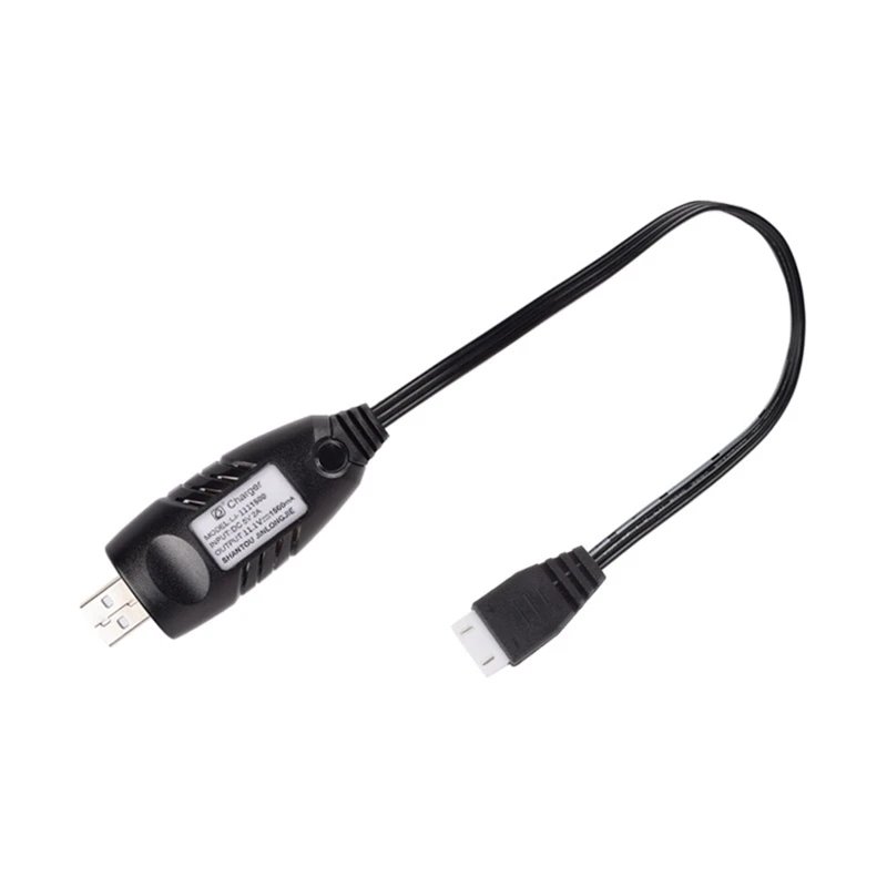 11.1V 500mA Lipo Battery USB Charger Cable for RC Quadcopter FPV Drone Parts 4 Pin Connector
11.1V 500mA Lipo Battery USB Charger Cable for RC Quadcopter FPV Drone Parts 4 Pin Connector