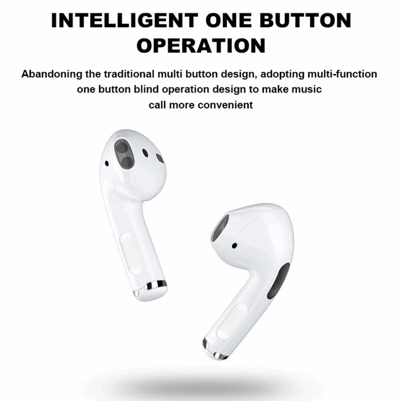 Newest Mini Pro 4 Bluetooth Earphone Touch Control Wireless Headphone Handsfree Headset With Charging Box For Smart Phone
Newest Mini Pro 4 Bluetooth Earphone Touch Control Wireless Headphone Handsfree Headset With Charging Box For Smart Phone