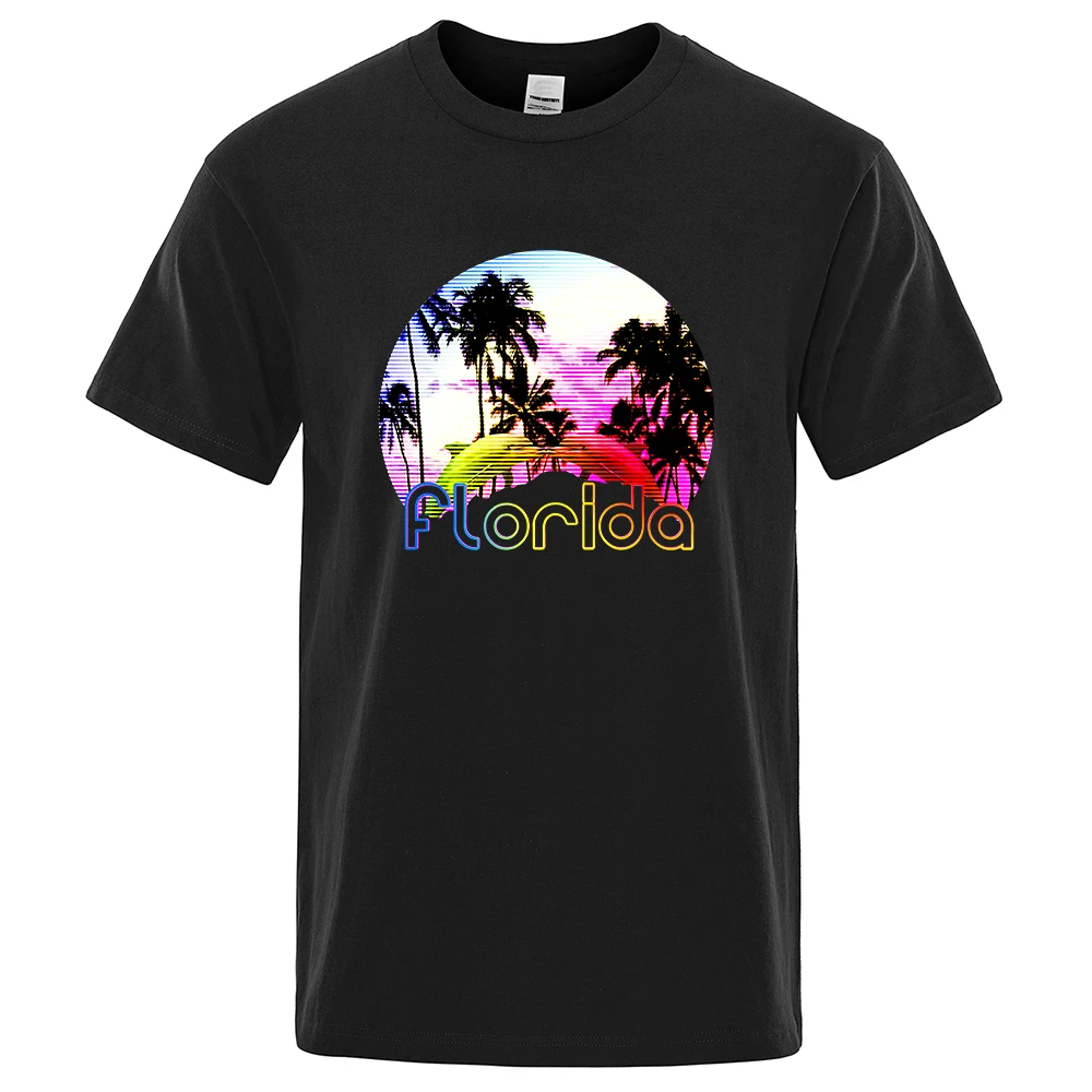 Retro T-shirts for Men Florida Sunset Beach Printed Dolphins Vintage Mens T Shirts Hip Hop Tops Cotton Short Sleeve T-shirt
Retro T-shirts for Men Florida Sunset Beach Printed Dolphins Vintage Mens T Shirts Hip Hop Tops Cotton Short Sleeve T-shirt