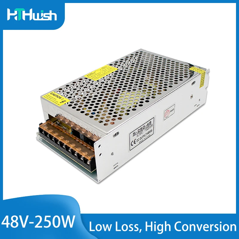 250W Switching Power Supply Light Transformer AC 110V 220V To DC 48V AC 5A Switch Power Supply Source Adapter For Led Strip CCTV
250W Switching Power Supply Light Transformer AC 110V 220V To DC 48V AC 5A Switch Power Supply Source Adapter For Led Strip CCTV