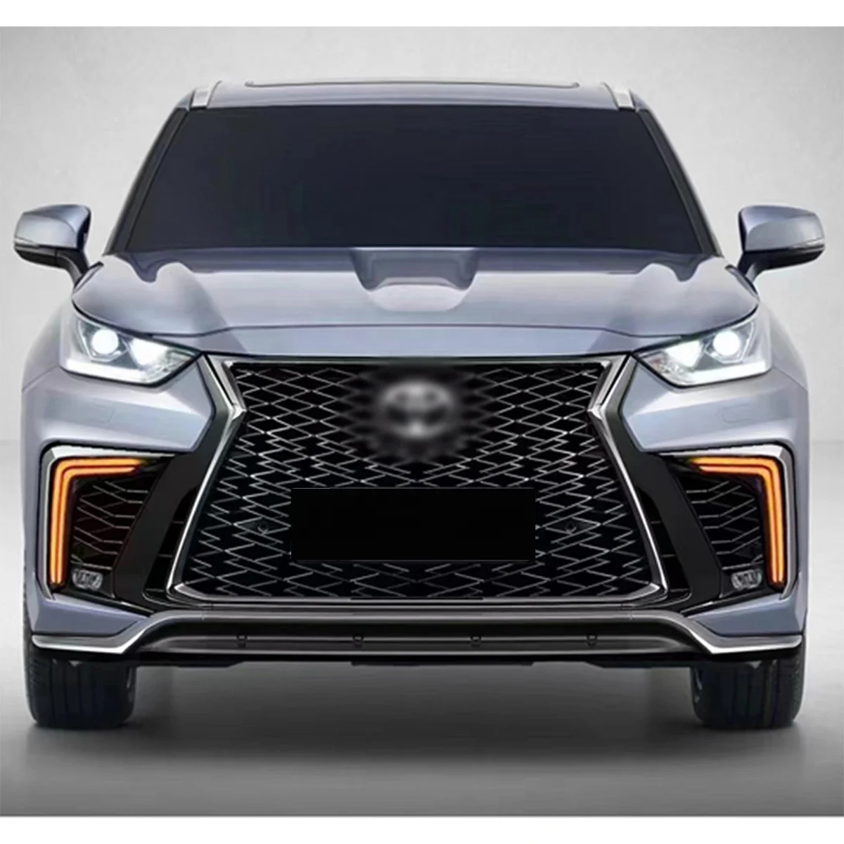 Car bumpers for toyota highlander 2021 2022 year facelift to Lexus LX600 model with front bumpers grilles rear bumpers
Car bumpers for toyota highlander 2021 2022 year facelift to Lexus LX600 model with front bumpers grilles rear bumpers