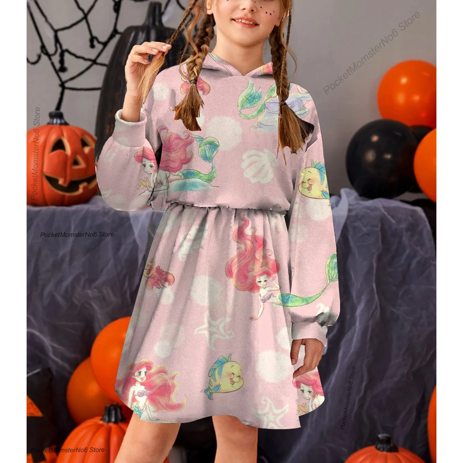 Girls Disney Princess Hooded Sweater Dress 2022 New Autumn and Winter Girls 1-12 Years Old Clothes Children's Casual Dresses
Girls Disney Princess Hooded Sweater Dress 2022 New Autumn and Winter Girls 1-12 Years Old Clothes Children's Casual Dresses