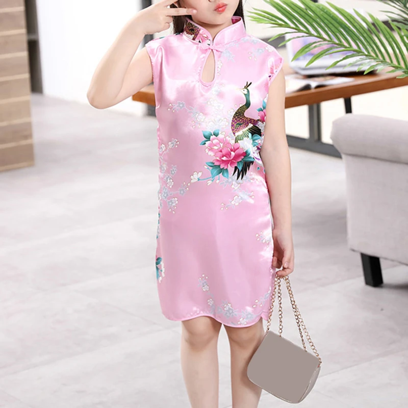 Летние платья, стильные китайские чонсамы для девочек, традиционное китайское платье для детей, костюм Тан, детские костюмы
Летние платья, стильные китайские чонсамы для девочек, традиционное китайское платье для детей, костюм Тан, детские костюмы