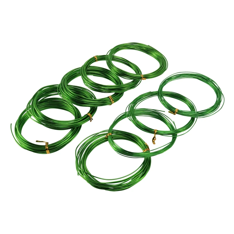 9 Rolls Bonsai Wires Anodized Aluminum Bonsai Training Wire with 3 Sizes (1.0 Mm,1.5 Mm,2.0 Mm),Total 147 Feet
9 Rolls Bonsai Wires Anodized Aluminum Bonsai Training Wire with 3 Sizes (1.0 Mm,1.5 Mm,2.0 Mm),Total 147 Feet