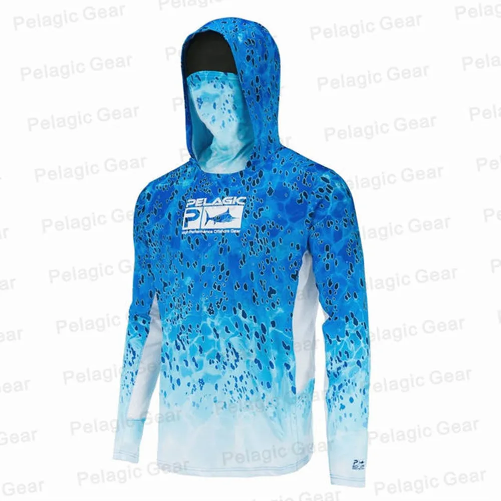 Pelagic Gear мужская маска с капюшоном, рыболовная рубашка, летняя быстросохнущая дышащая одежда, анти-УФ-излучение
Pelagic Gear мужская маска с капюшоном, рыболовная рубашка, летняя быстросохнущая дышащая одежда, анти-УФ-излучение