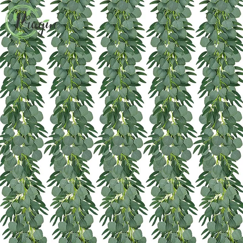 6ft Artificial Eucalyptus Garland Green Plant Willow Vines Twigs Leaves Flowers Wedding for Home Garden Decor DIY Bouquet
6ft Artificial Eucalyptus Garland Green Plant Willow Vines Twigs Leaves Flowers Wedding for Home Garden Decor DIY Bouquet