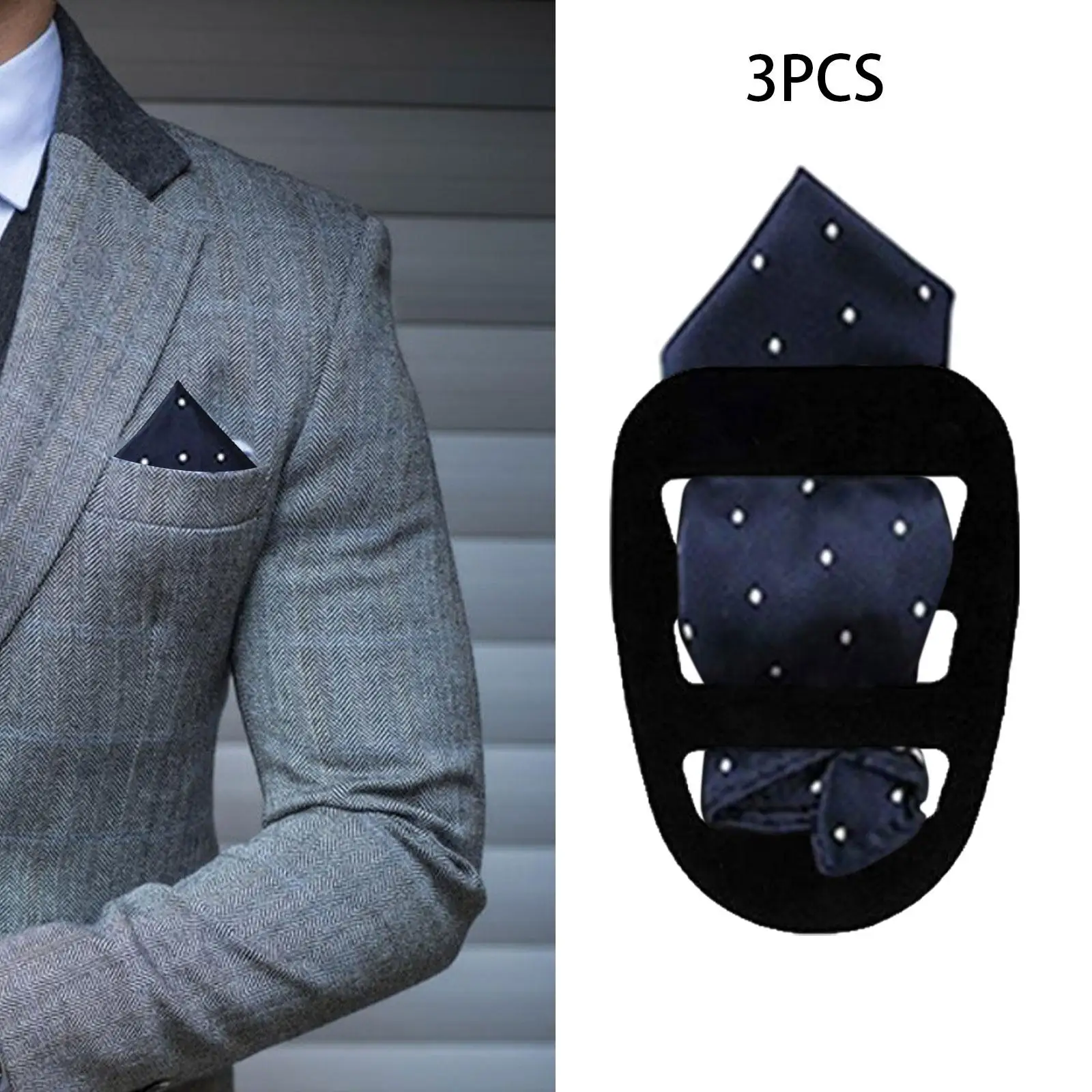 3Pcs Pocket Square Holder Handkerchief Keeper for Men’S suits Vests Tuxedos
3Pcs Pocket Square Holder Handkerchief Keeper for Men’S suits Vests Tuxedos