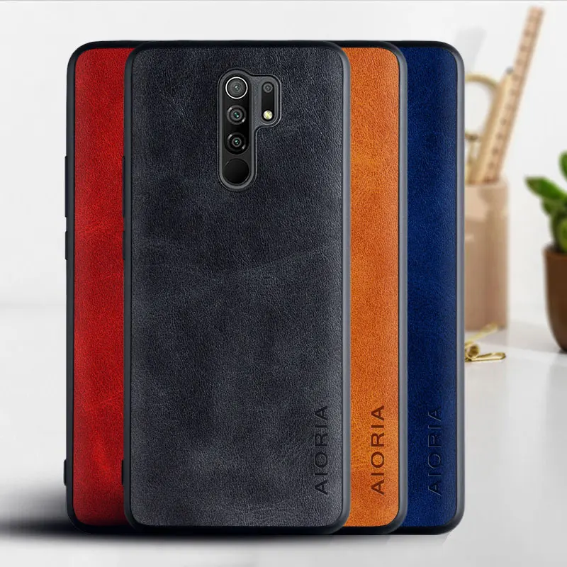 Case for Xiaomi Redmi 9 9A 9C Luxury Vintage leather skin phone cover for xiaomi redmi 9 case funda Business coque capa
Case for Xiaomi Redmi 9 9A 9C Luxury Vintage leather skin phone cover for xiaomi redmi 9 case funda Business coque capa