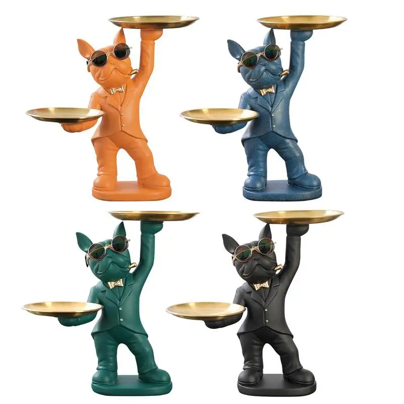 French Bulldog Statue Resin Bulldog Key Storage Tray Modern Style Decorations For Home Table Living Room Bedroom Office
French Bulldog Statue Resin Bulldog Key Storage Tray Modern Style Decorations For Home Table Living Room Bedroom Office
