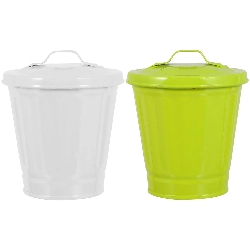 Trash Garbage Can Waste Mini Bin Desktop Basket Wastebasket Tiny Countertop Lidmetal Small Container Storage Bucket Pail Iron
Trash Garbage Can Waste Mini Bin Desktop Basket Wastebasket Tiny Countertop Lidmetal Small Container Storage Bucket Pail Iron