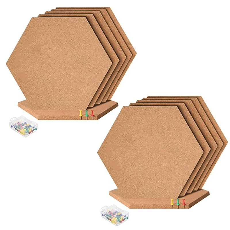 12Pcs Hexagon Cork Board Tiles Self Adhesive Thick Corkboards For Wall Memo Boards Pin Board Decorative Bulletin Board
12Pcs Hexagon Cork Board Tiles Self Adhesive Thick Corkboards For Wall Memo Boards Pin Board Decorative Bulletin Board