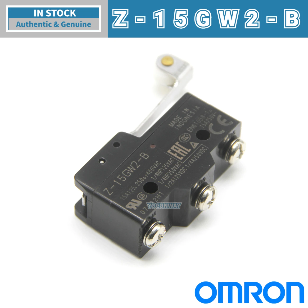 Микропереключатель OMRON Z-15G-B
Микропереключатель OMRON Z-15G-B