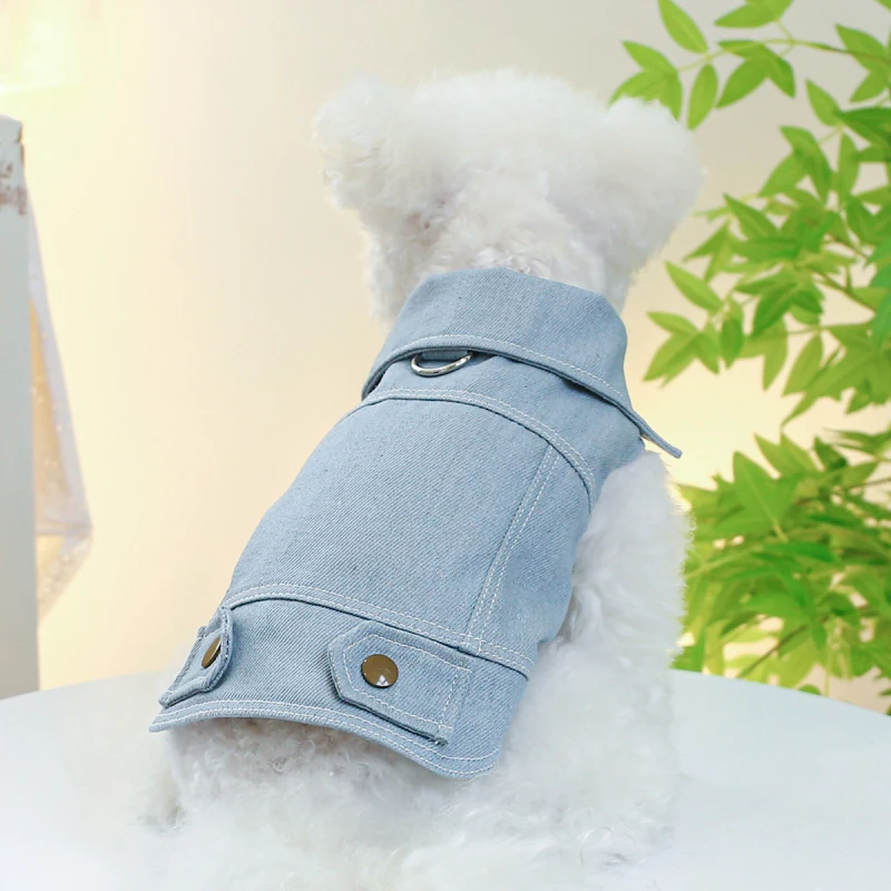 Dog Denim Coat Jeans Jacket Winter Pet Clothes Outfit York Pomeranian Poodle Bichon Schnauzer Puppy Dog Costume Apparel Clothing
Dog Denim Coat Jeans Jacket Winter Pet Clothes Outfit York Pomeranian Poodle Bichon Schnauzer Puppy Dog Costume Apparel Clothing