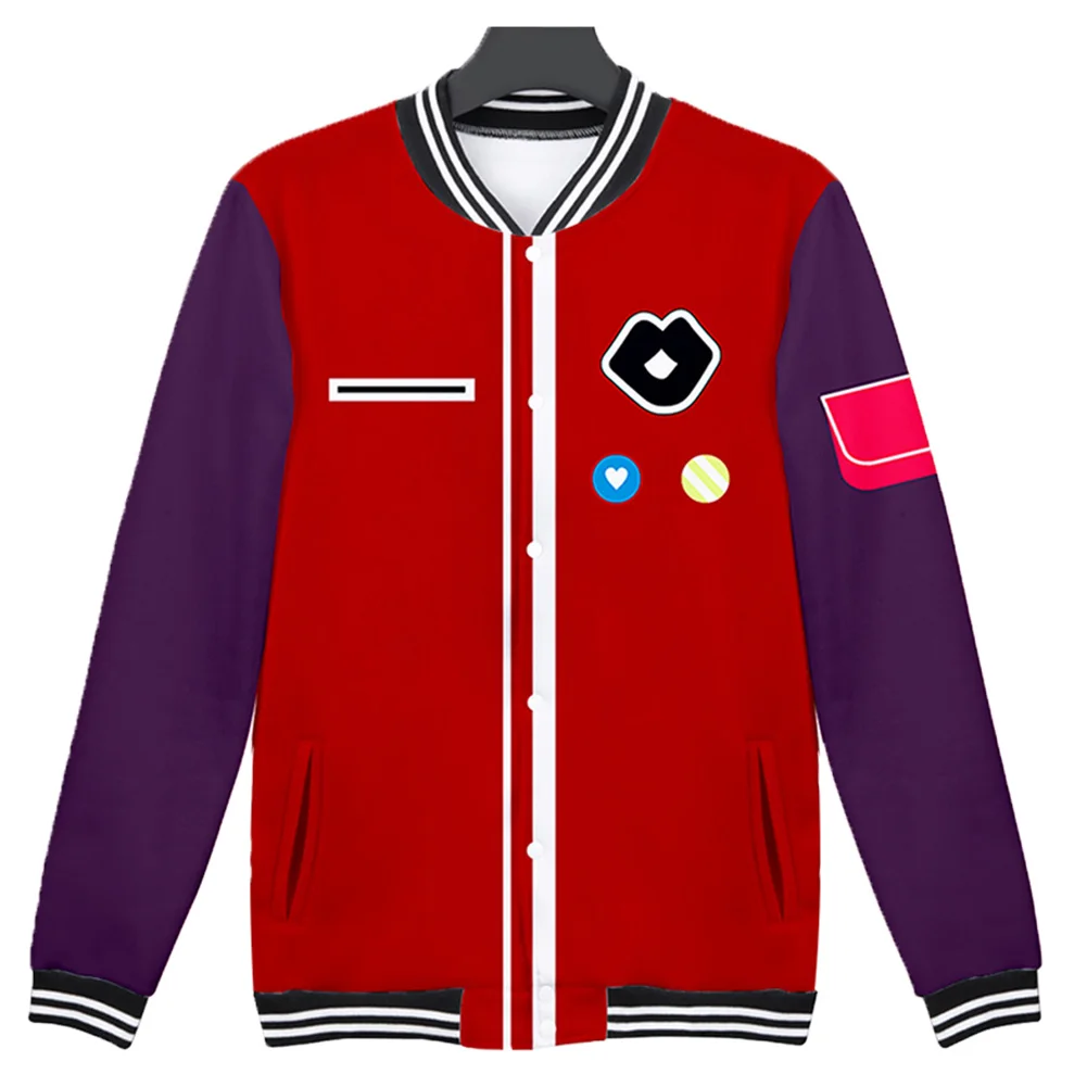 Wonder Cos Egg Priority Kawai Rika Cosplay Print Baseball Uniform Jacket Sweatshirt Costume Men Women Casual Streetwear Coat
Wonder Cos Egg Priority Kawai Rika Cosplay Print Baseball Uniform Jacket Sweatshirt Costume Men Women Casual Streetwear Coat