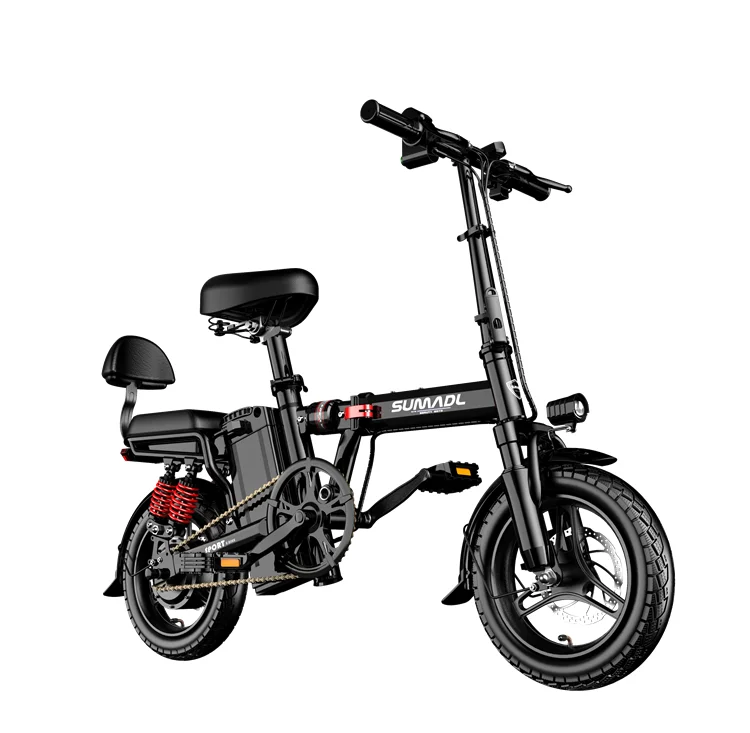 Most popular consumer 14 inch tire two seat standard 48v 250w 15ah folding electric bicycle with pedal
Most popular consumer 14 inch tire two seat standard 48v 250w 15ah folding electric bicycle with pedal