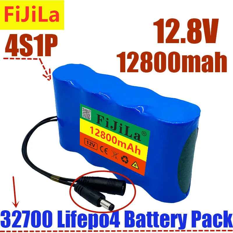 32700 Lifepo4 Battery Pack 4S1P 12.8V 12.8Ah with 4S 40A Balanced BMS for Electric Boat and Uninterrupted Power Supply 12V
32700 Lifepo4 Battery Pack 4S1P 12.8V 12.8Ah with 4S 40A Balanced BMS for Electric Boat and Uninterrupted Power Supply 12V