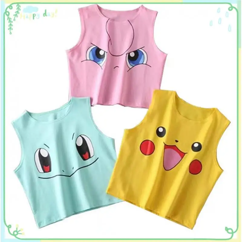 Одежда Pokemon go, Пикачу, Сквиртл, Бульбазавр, джигги-Пух, чармандер, открытый пупок, сексуальный жилет без рукавов, футболка, нижнее белье 
Одежда Pokemon go, Пикачу, Сквиртл, Бульбазавр, джигги-Пух, чармандер, открытый пупок, сексуальный жилет без рукавов, футболка, нижнее белье