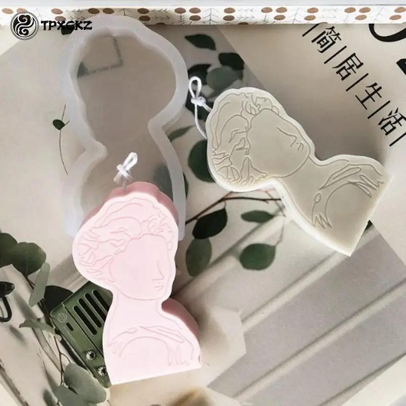 3D Silicone Portrait Mold Aromatherapy Candle Plaster DIY Candle Making Molds 3D Silicone Candle Molds Household Cake Moulds
3D Silicone Portrait Mold Aromatherapy Candle Plaster DIY Candle Making Molds 3D Silicone Candle Molds Household Cake Moulds