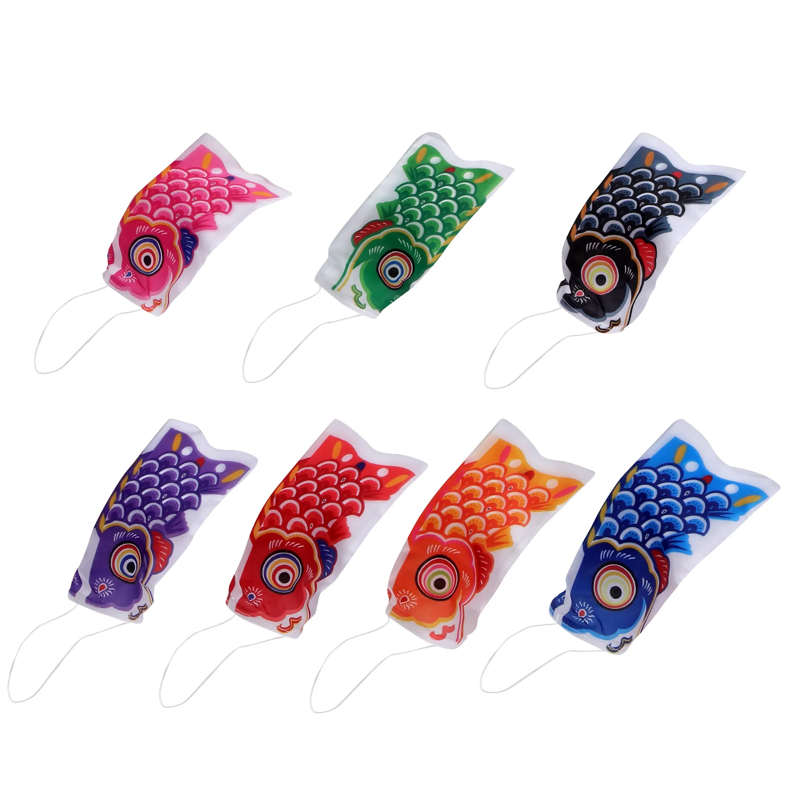 7 Pcs Outdoor Ornaments Decorative Windsock Beach Windsocks Sushi Fish Flag Garden Indicator Japanese Carp Streamer
7 Pcs Outdoor Ornaments Decorative Windsock Beach Windsocks Sushi Fish Flag Garden Indicator Japanese Carp Streamer