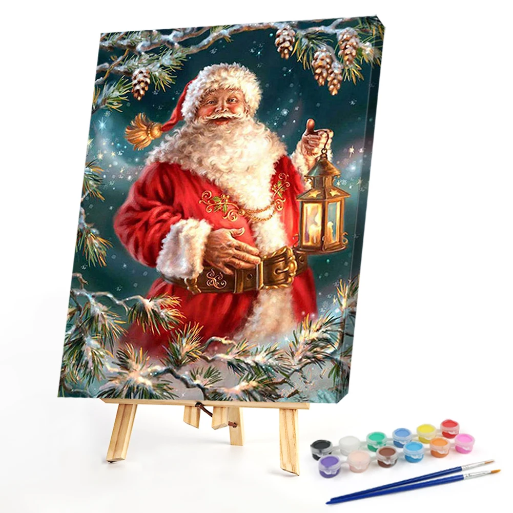 DIY Oil Painting by Numbers Santa Drawing Picture Living Room Bedroom Home Room Hanging Pendant Decoration Kit
DIY Oil Painting by Numbers Santa Drawing Picture Living Room Bedroom Home Room Hanging Pendant Decoration Kit