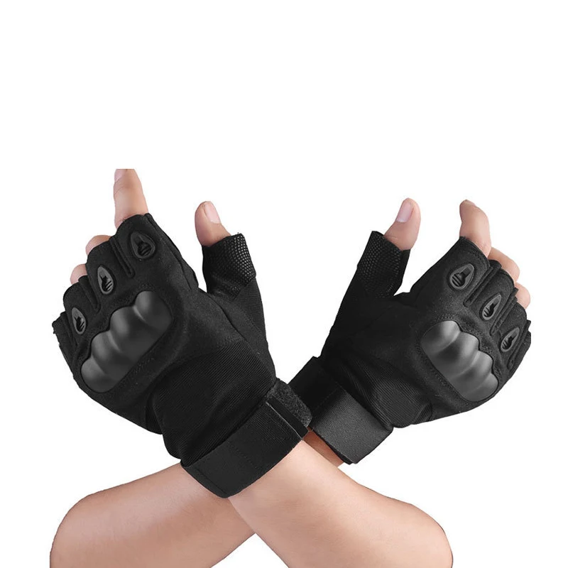 Gloves Protection Training Fingerless Gloves Outdoor Riding Half Finger Gloves Racing Mountaineering Training Tactical Gloves
Gloves Protection Training Fingerless Gloves Outdoor Riding Half Finger Gloves Racing Mountaineering Training Tactical Gloves