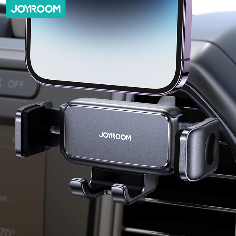 

JOYROOM Air Vent Mini Phone Mount for Car Hands Free Car Phone Holder with Telescopic Clamping And Folding Backfor All Phones