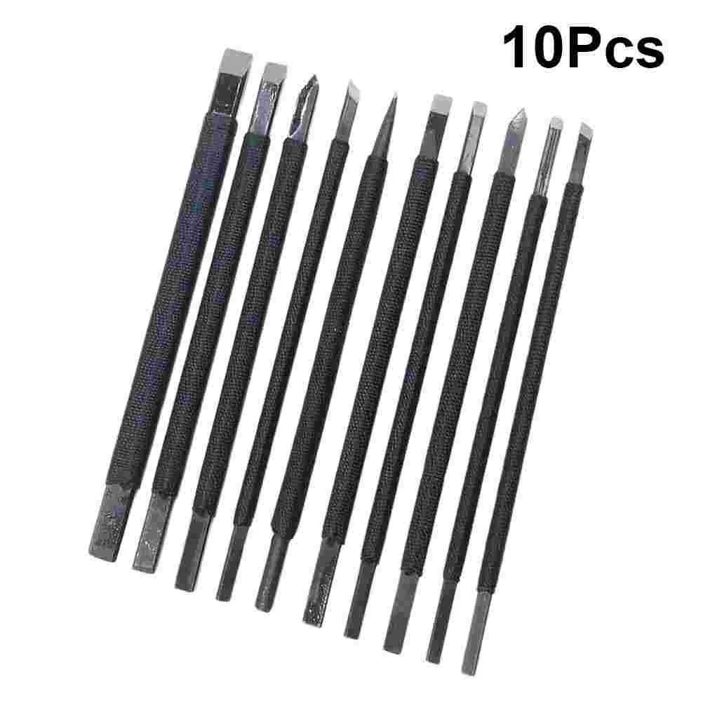 10pcs Professional Hand Carving Kit Stone Carving Tool Tungsten Steel Engraving Lettering Device Graver
10pcs Professional Hand Carving Kit Stone Carving Tool Tungsten Steel Engraving Lettering Device Graver