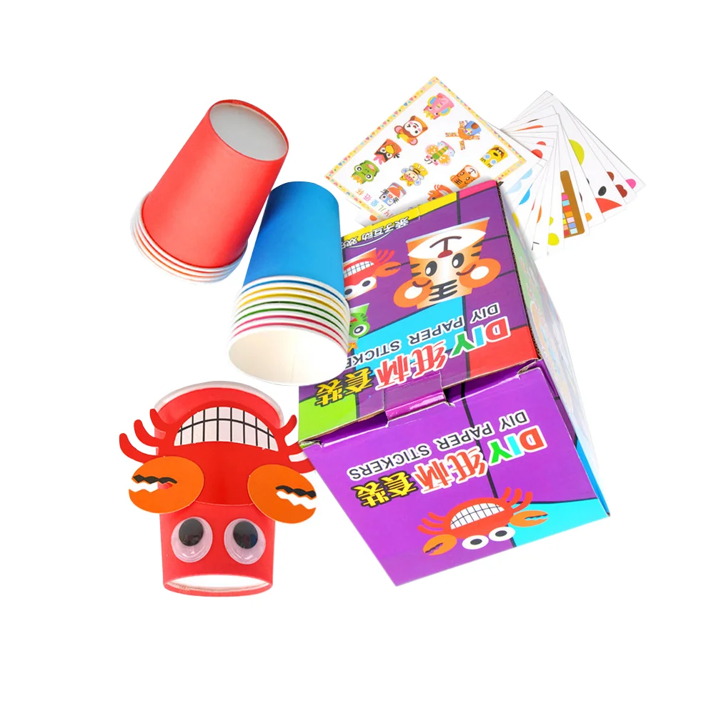 24Pcs Paper Cup Set Creative Paper Cup Set Cup Stickers Disposable Cup Stickers for Education
24Pcs Paper Cup Set Creative Paper Cup Set Cup Stickers Disposable Cup Stickers for Education