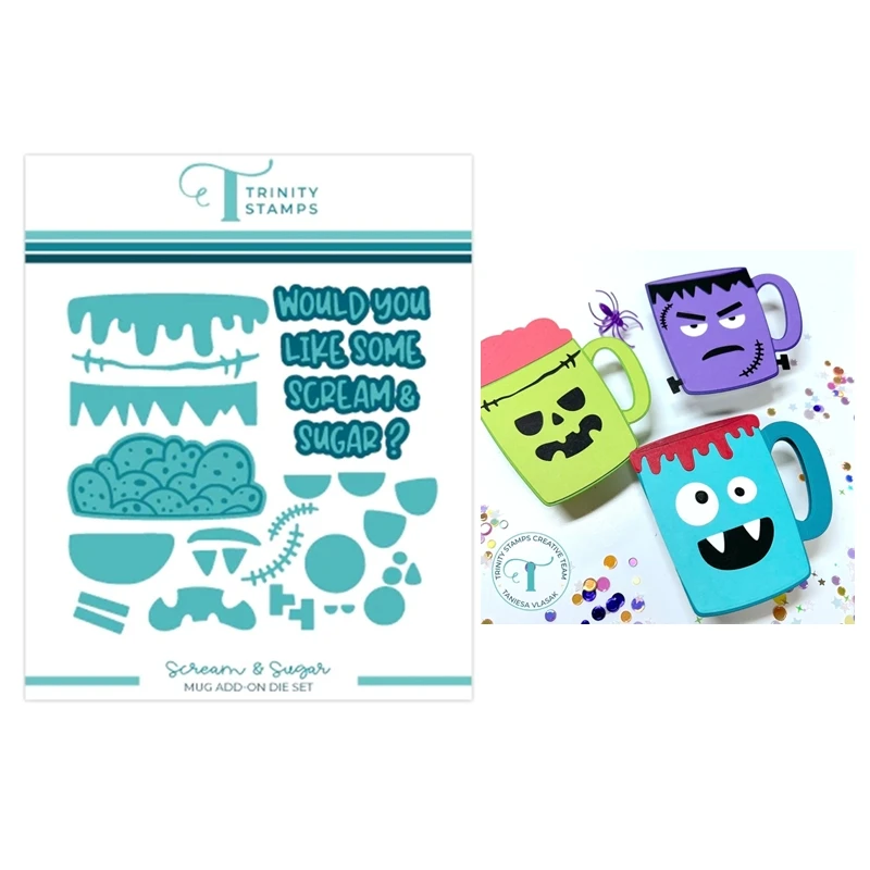 Scream & Sugar Mug New 2023 Metal Cutting Dies Scrapbooking For Paper Making Embossing Frame Card no Stamps
Scream & Sugar Mug New 2023 Metal Cutting Dies Scrapbooking For Paper Making Embossing Frame Card no Stamps