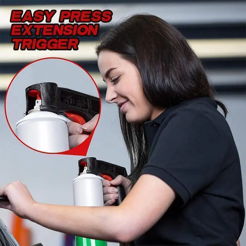 High quality Handle-type auxiliary spray paint handle Premium Can Tool Aerosol Spray Spray Gun Plastic Pot Original Spray Gun
High quality Handle-type auxiliary spray paint handle Premium Can Tool Aerosol Spray Spray Gun Plastic Pot Original Spray Gun