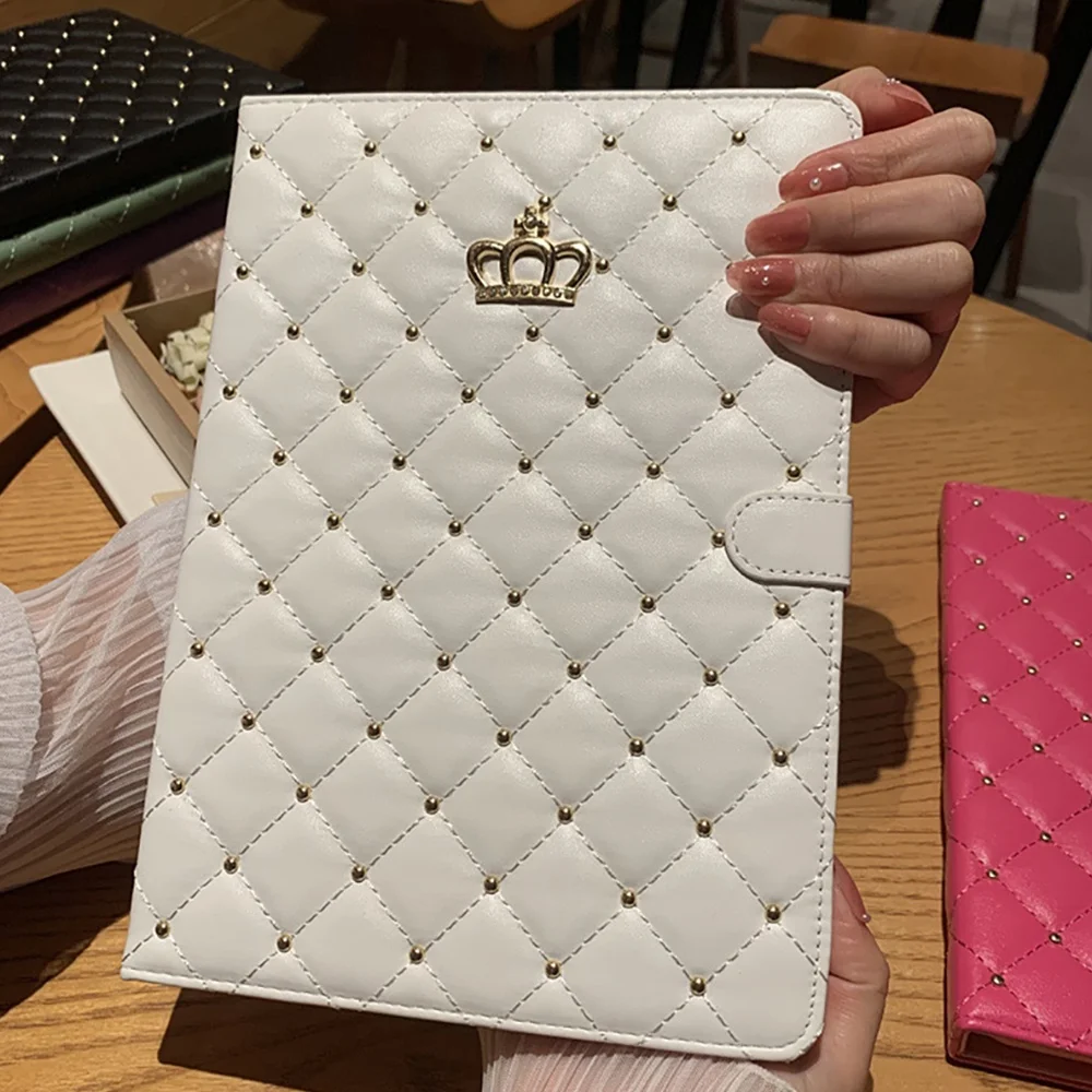 Crown Design Case for IPad Pro11 Air 5 4 10.9 10.5 9.7 10.2 7th 8th 9th Mini 6 5 4 3 2 Elegant PU Leather Stand Auto Sleep Wake
Crown Design Case for IPad Pro11 Air 5 4 10.9 10.5 9.7 10.2 7th 8th 9th Mini 6 5 4 3 2 Elegant PU Leather Stand Auto Sleep Wake