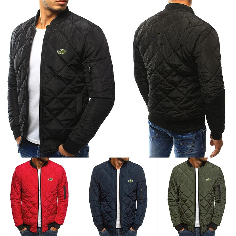 Men Quilted Padded Jacket Casual Zip Up Winter Warm Bomber Jacket Casual Plaid Stand-Up Zip Coat Windproof Outwear
Men Quilted Padded Jacket Casual Zip Up Winter Warm Bomber Jacket Casual Plaid Stand-Up Zip Coat Windproof Outwear