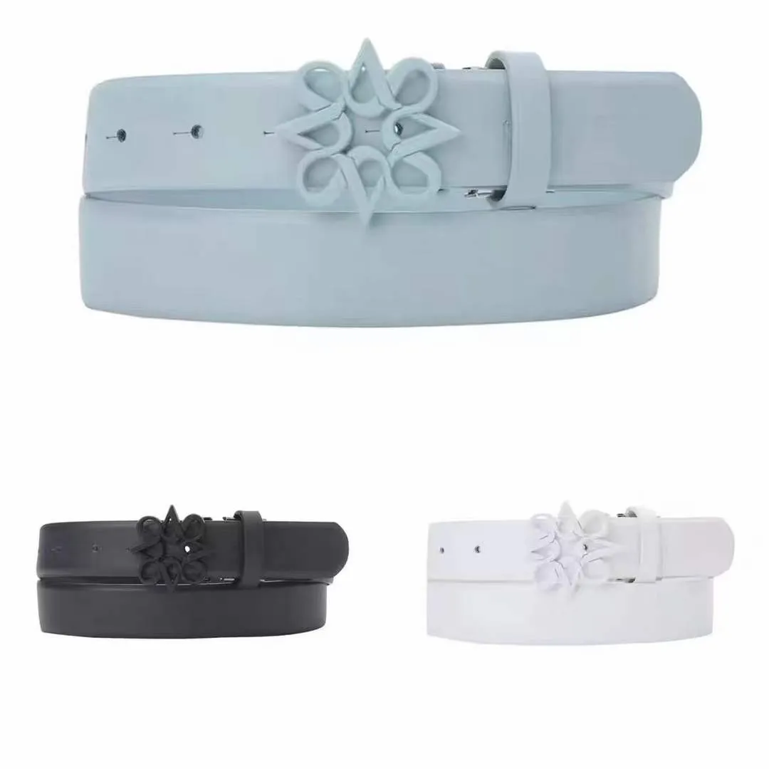 ST Korea Golf Belt Women's Belt Fashion Leather Solid Color Pin Buckle Head Layer Leather Sports and Leisure Belt
ST Korea Golf Belt Women's Belt Fashion Leather Solid Color Pin Buckle Head Layer Leather Sports and Leisure Belt