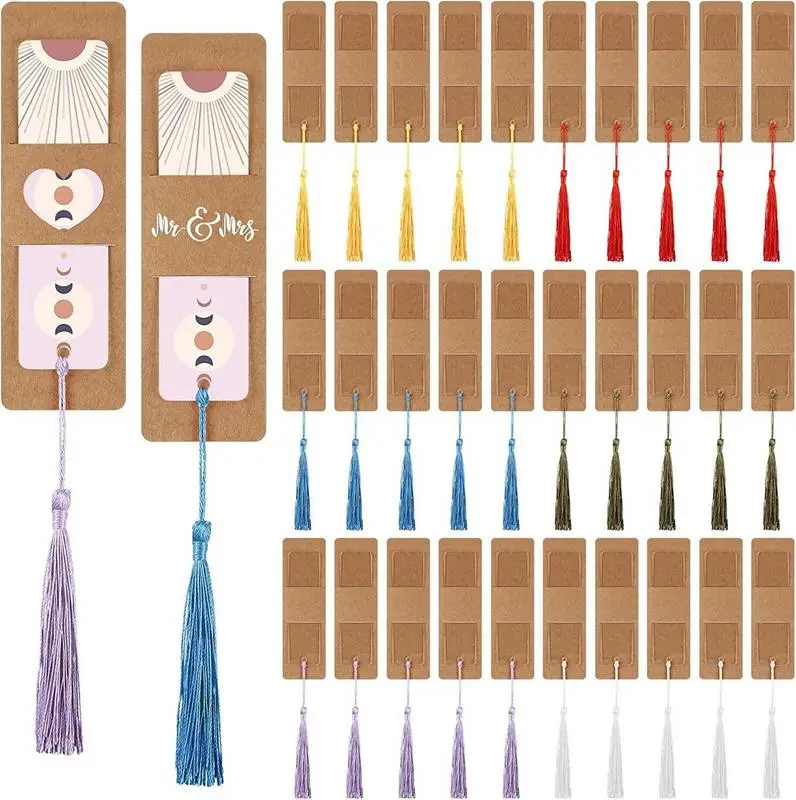 Blank Bookmarks With Tassels Rectangle Shaped Student Gift Tags Bookmarks With Tassels Rectangle For DIY Craft Wedding Birthday
Blank Bookmarks With Tassels Rectangle Shaped Student Gift Tags Bookmarks With Tassels Rectangle For DIY Craft Wedding Birthday