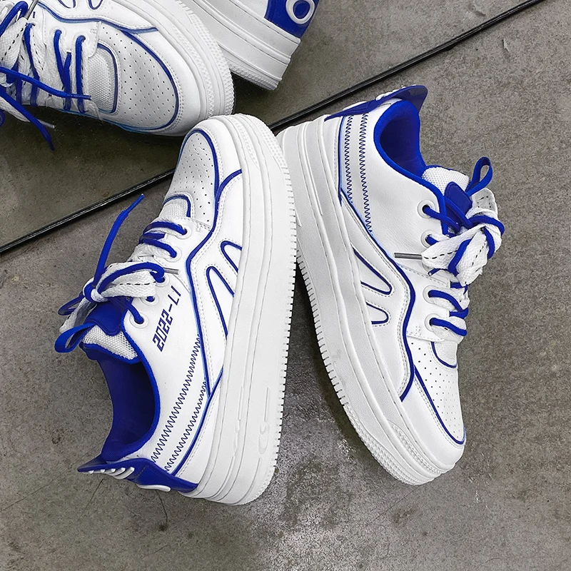 High Quality Platform Sneakers For Men Women Fashion Streetwear Designer Shoes Men Comfortable Vulcanized Leather Sneakers Men
High Quality Platform Sneakers For Men Women Fashion Streetwear Designer Shoes Men Comfortable Vulcanized Leather Sneakers Men