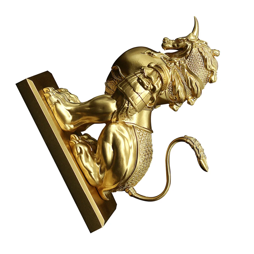 Figurine Statuechinese Ornament Wealth Brass Resin Sculpture Auspicious Luck Good Kylin Tabletop Figurines Decor Guardian
Figurine Statuechinese Ornament Wealth Brass Resin Sculpture Auspicious Luck Good Kylin Tabletop Figurines Decor Guardian