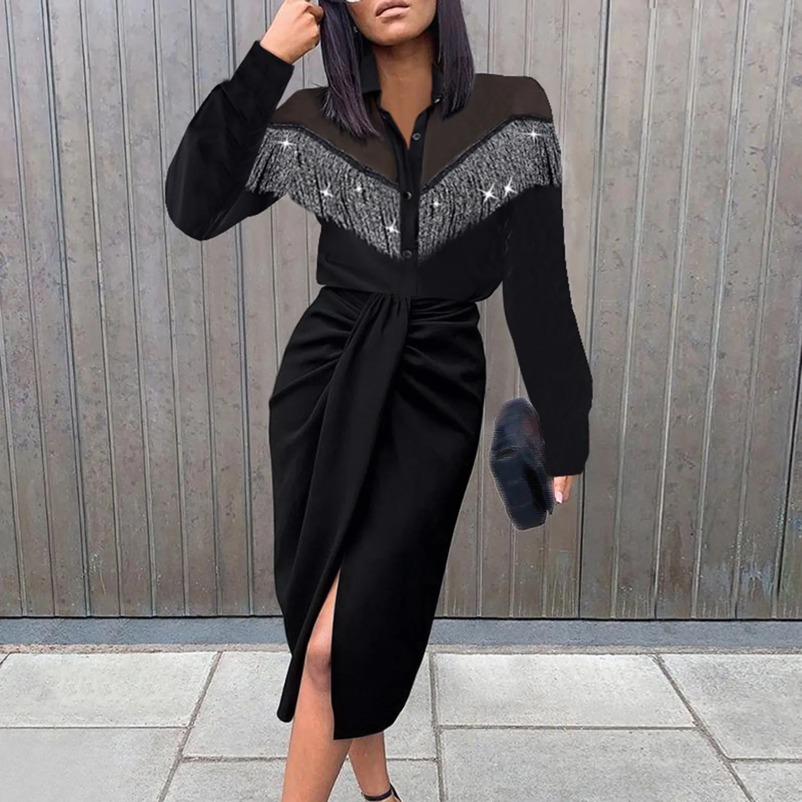 Women V Neck Fashionable Dresses Long Sleeve Wrapped Hip Waist Dress Sexy Elegant Party Dresses Vestidos De Fiesta Fast Shipping
Women V Neck Fashionable Dresses Long Sleeve Wrapped Hip Waist Dress Sexy Elegant Party Dresses Vestidos De Fiesta Fast Shipping