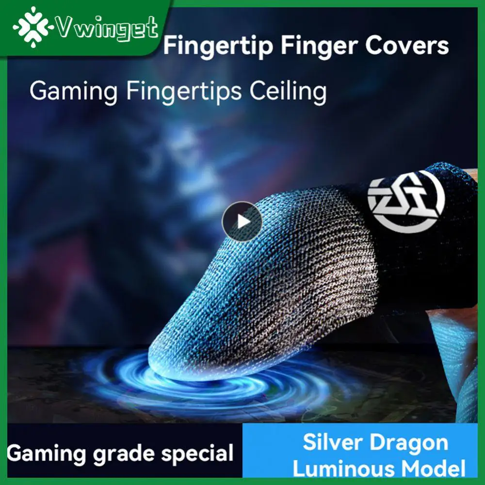 2 Pair Game Controller High Quality Breathable Touch Screen Gloves Sweatproof Durable Gaming Accessorie Sterling Silver Fiber
2 Pair Game Controller High Quality Breathable Touch Screen Gloves Sweatproof Durable Gaming Accessorie Sterling Silver Fiber