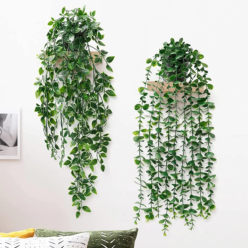 Artificial Vines Leaves Fake Hanging Plants for Home Wedding Party Bathroom Garden Balcony Decoration Outdoor Fake Flower Rattan 
Artificial Vines Leaves Fake Hanging Plants for Home Wedding Party Bathroom Garden Balcony Decoration Outdoor Fake Flower Rattan