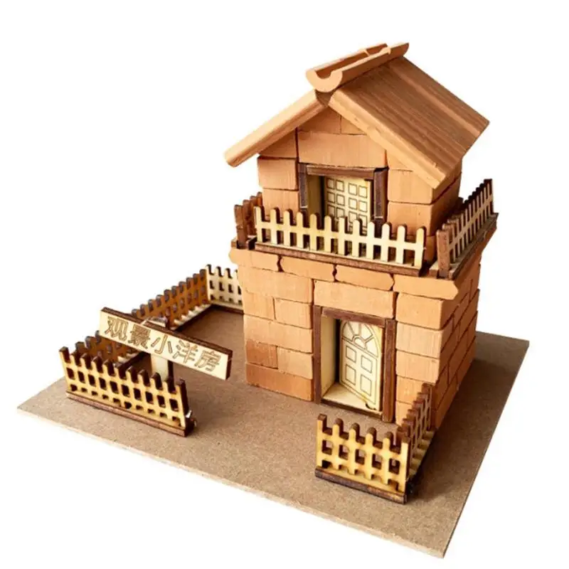 Simulation Mini Brick Blocks Build House DIY Handmade Toys For Kids Boys Girls Dollhouse Parts Gift 4 Model
Simulation Mini Brick Blocks Build House DIY Handmade Toys For Kids Boys Girls Dollhouse Parts Gift 4 Model