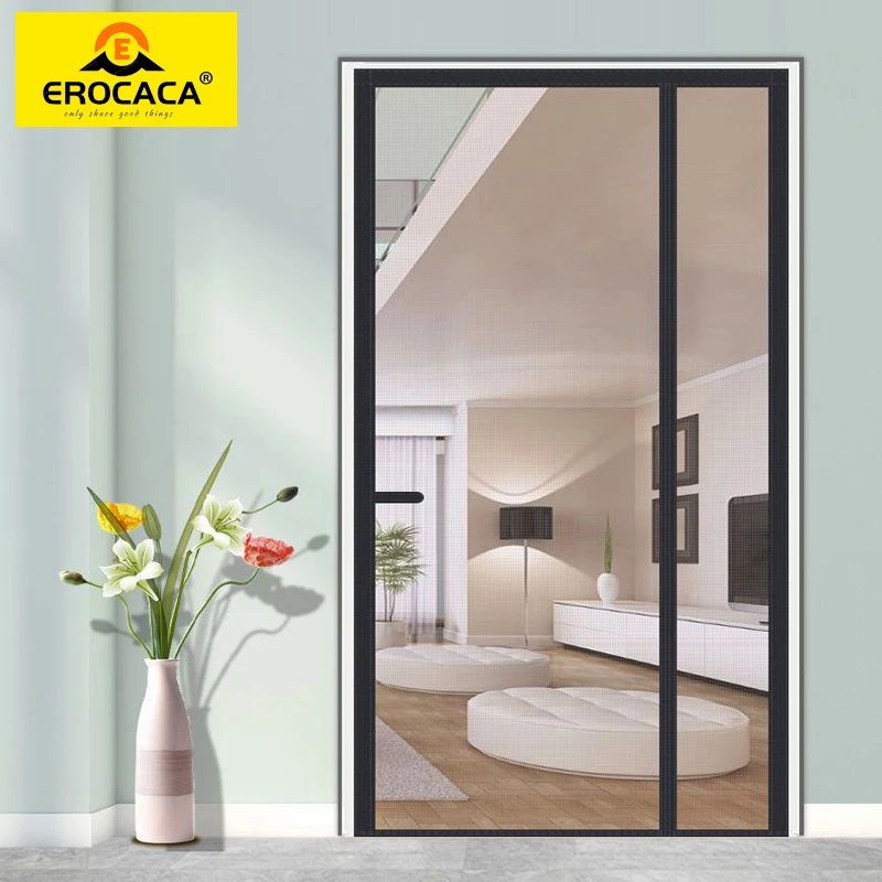 EROCACA Magnetic Door Screen Side opening style Mosquito Net Gray Anti Insect Invisible Mesh Custom Size Summer indoor
EROCACA Magnetic Door Screen Side opening style Mosquito Net Gray Anti Insect Invisible Mesh Custom Size Summer indoor