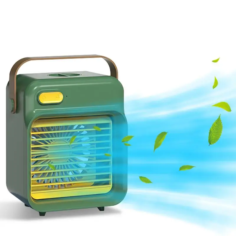 Personal Portable Air Cooler Desktop Mini Air Conditioner Fan Desktop Evaporative Air Humidifier Desk Air Cooler Built-in 
Personal Portable Air Cooler Desktop Mini Air Conditioner Fan Desktop Evaporative Air Humidifier Desk Air Cooler Built-in